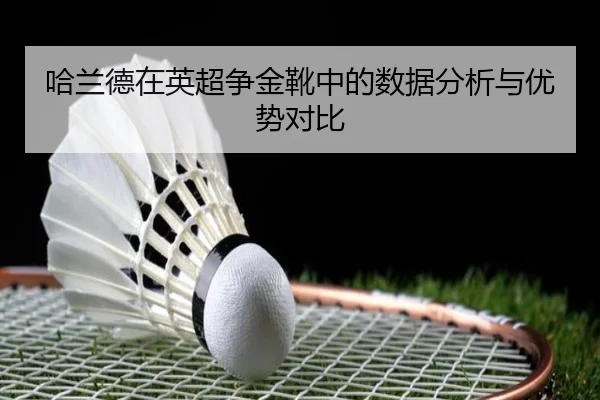 哈兰德在英超争金靴中的数据分析与优势对比